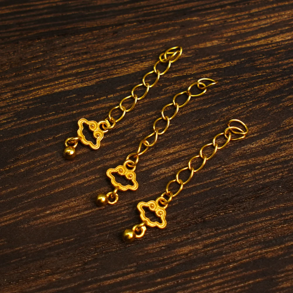 925银银制品  【发1条】A款如意延长链 PJ495