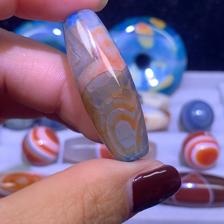 玛瑙/玉髓未镶嵌颈饰