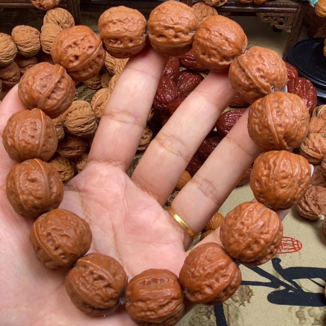 吊坠文玩核桃光头手串文玩核桃