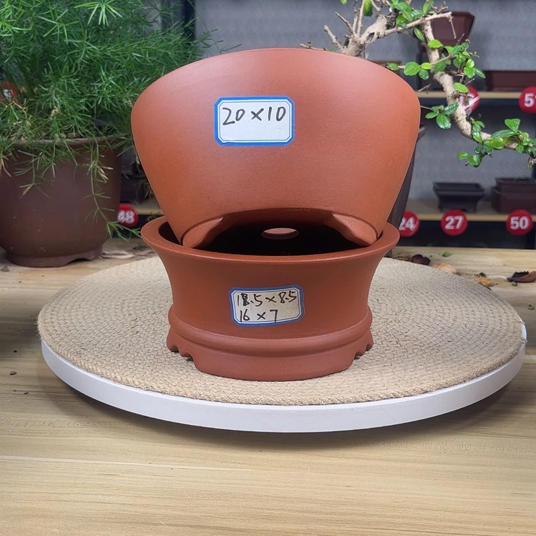 紫砂花盆紫砂花盆