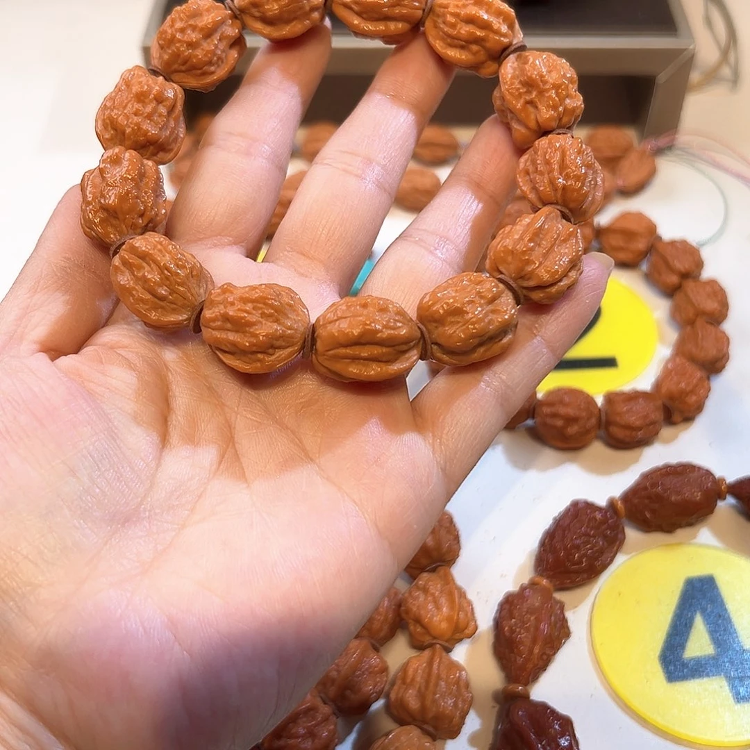 文玩核桃手串小金蟾
