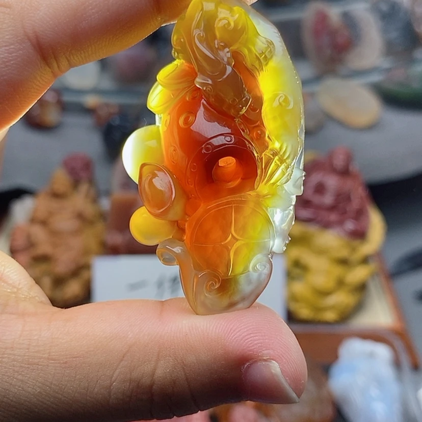 【闪购商品】未镶嵌吊坠定制玛瑙