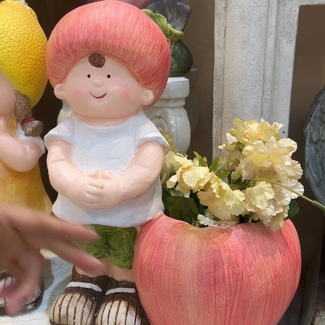 花园摆件红红火火