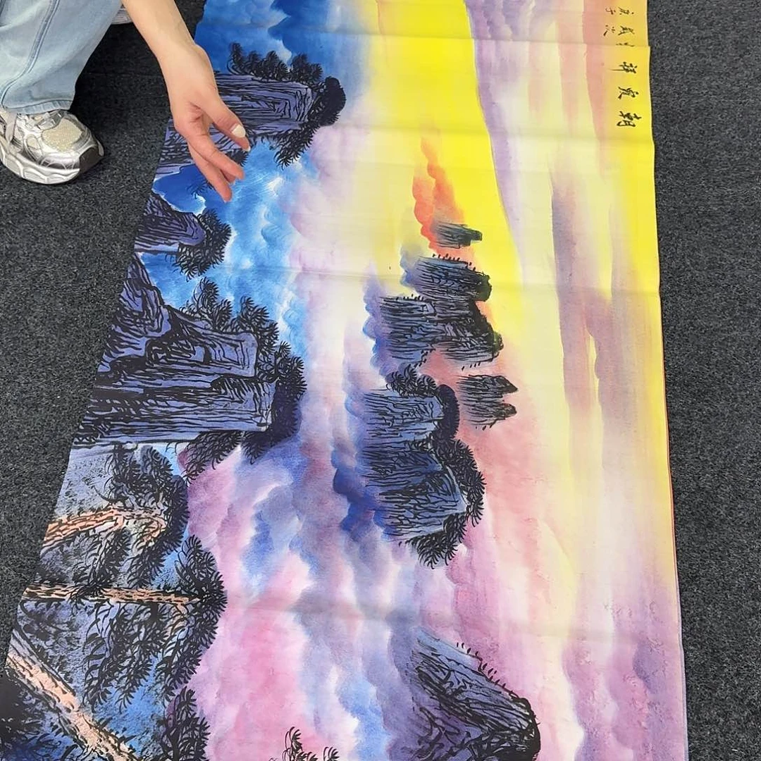 纯手绘国画作品作品