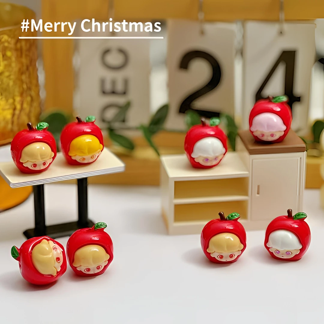 【新年定制】Dimoo苹果食玩diy树脂配件