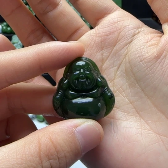 和田玉（碧玉）吊坠未镶嵌