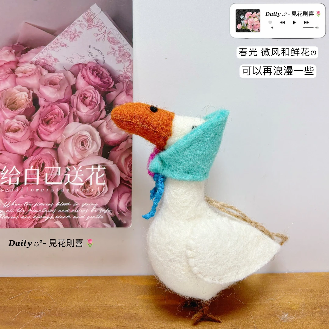 尼泊尔进口纯手工羊毛毡包包玩偶挂件钥匙挂件礼物闺蜜情侣款车挂