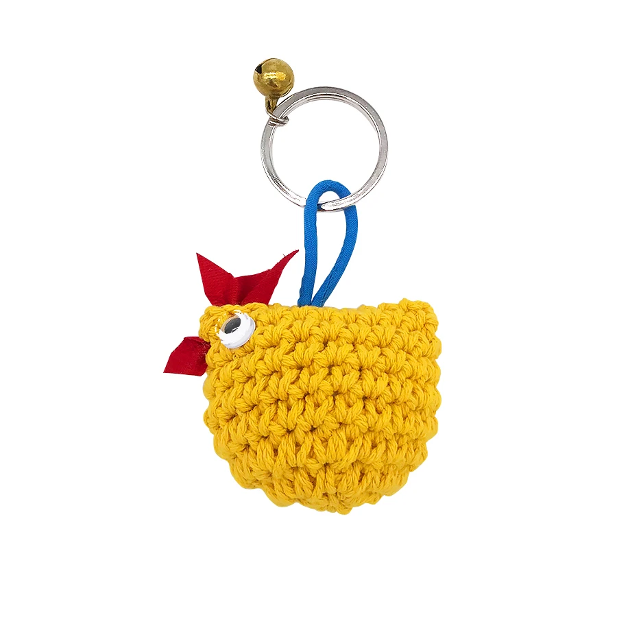 绝配小鸡挂饰^-^贱贱的小鸡即将统治地球!就是钥匙链