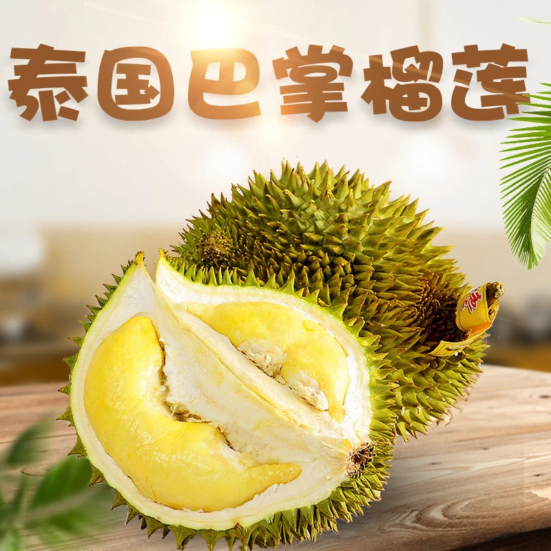1【福利品】进口泰国巴掌金枕榴莲拍一发二【单果2-3斤左右】
