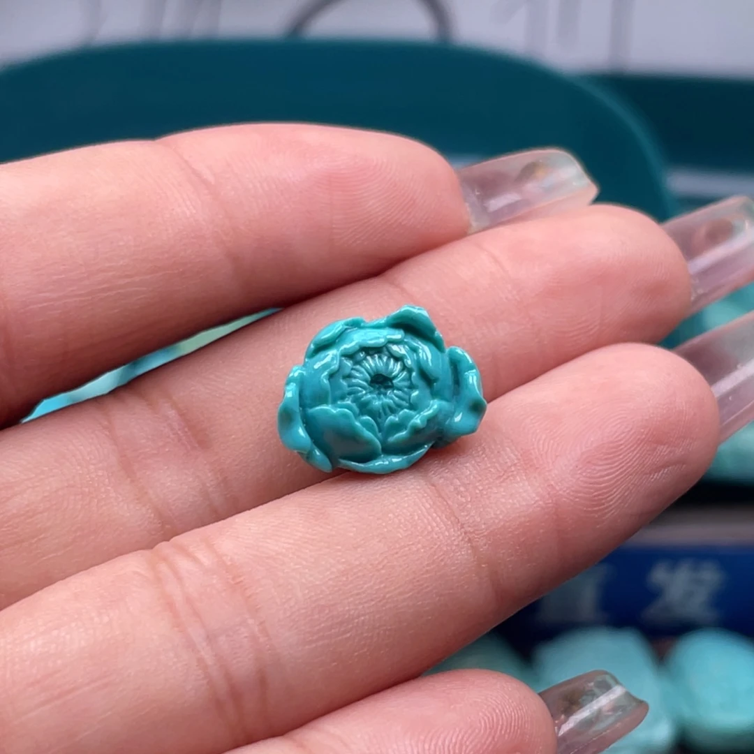 绿松石未镶嵌吊坠(不含链)