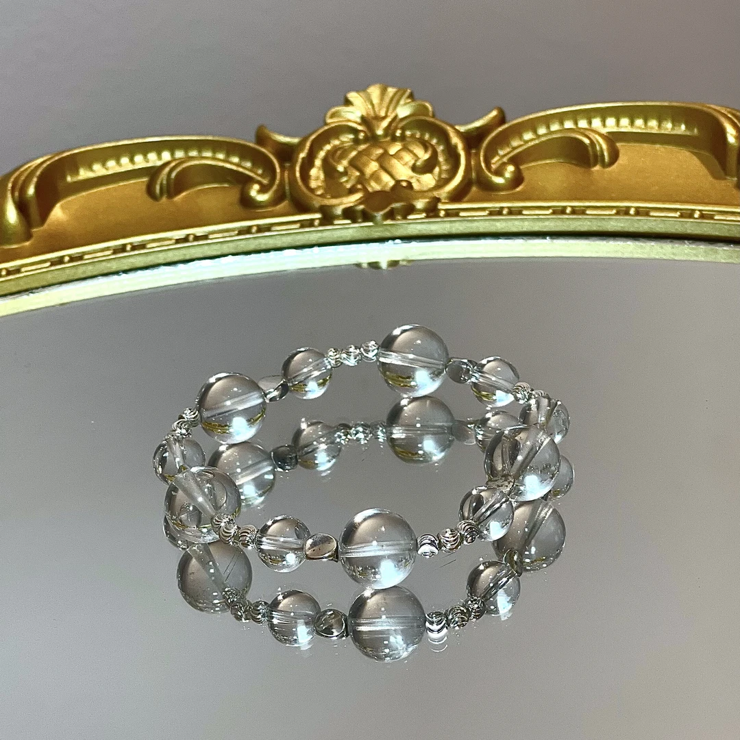 [永夜星河]—净体A白水晶|小配饰闺蜜礼物必备