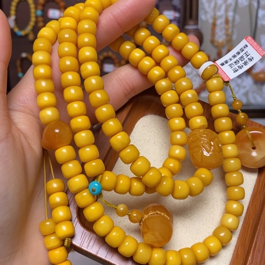 【闪购商品】手链蜜蜡未镶嵌手串