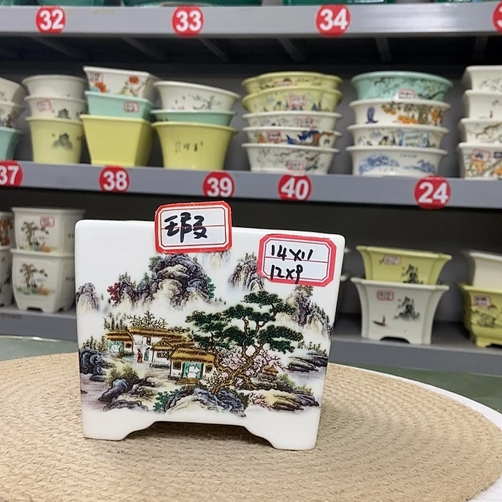 紫砂紫砂花盆0213