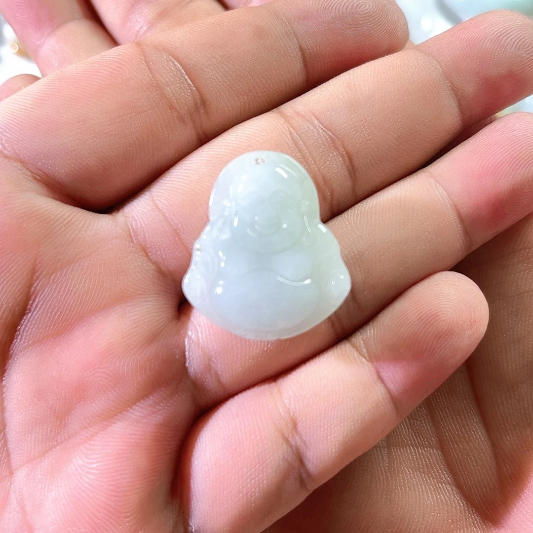 【闪购商品】翡翠未镶嵌颈饰双面佛