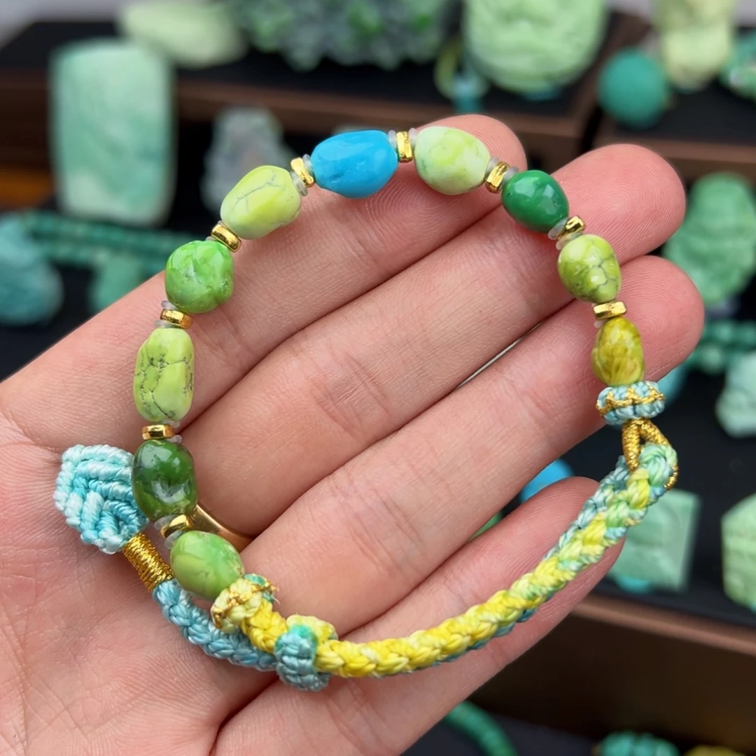 未镶嵌绿松石主播小林