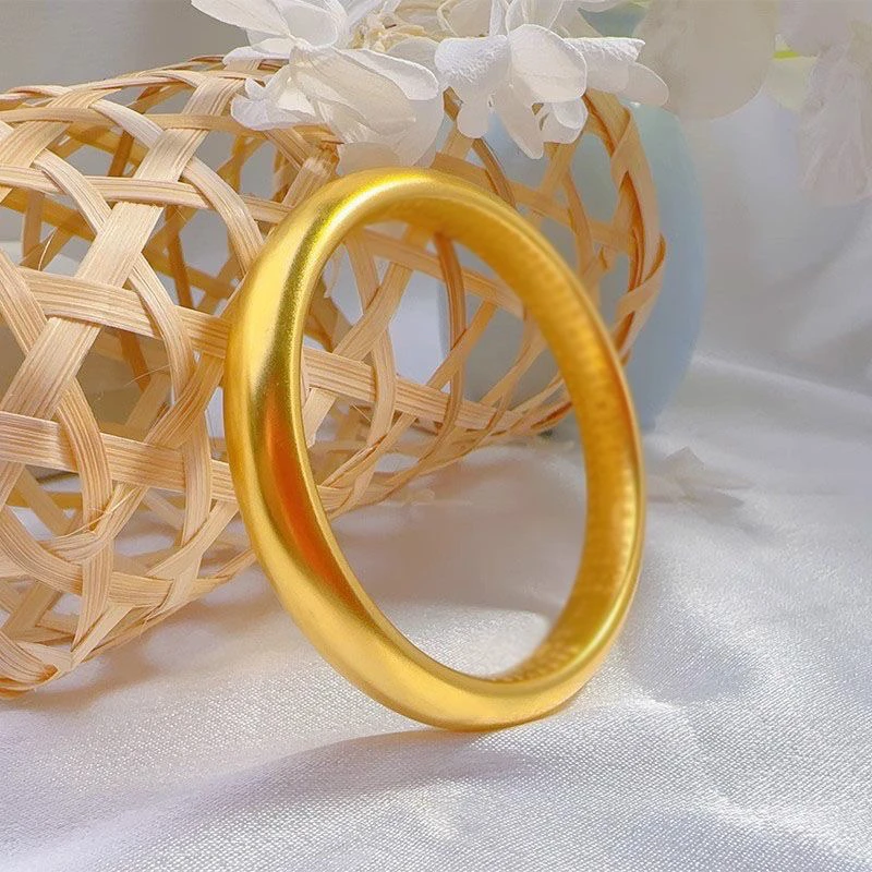 铜合金手镯 铜合金手镯【精工版8N亮面心经手镯】泥鳅背高级感