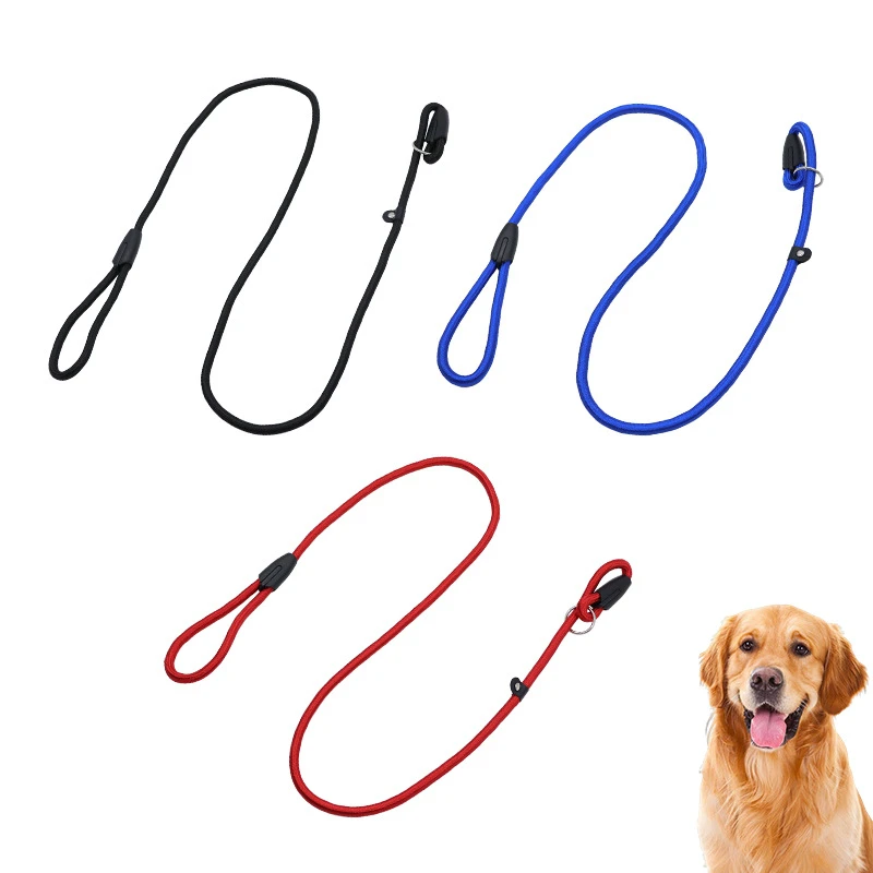 中小型宠物用品狗狗牵引带P绳宠物狗绳P链宠物用品优质尼龙实用