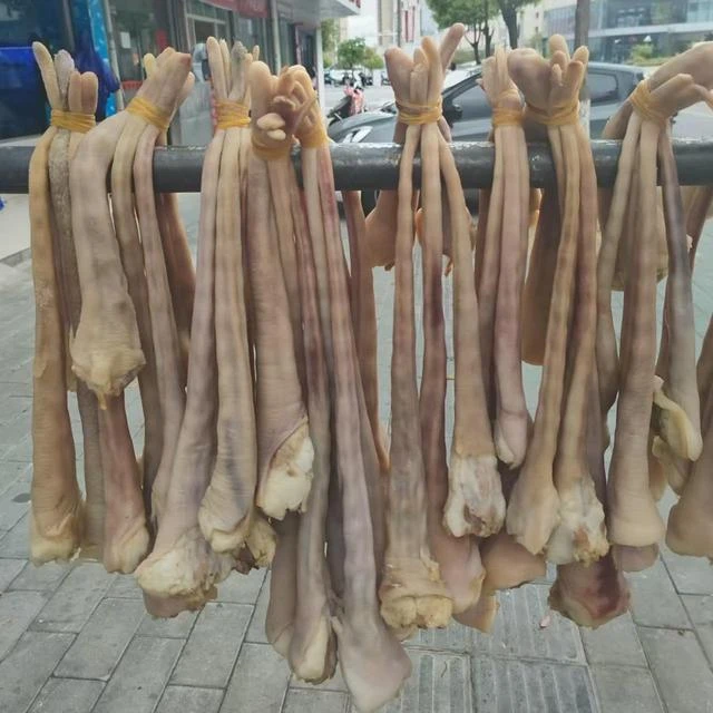 咸猪尾巴安徽特产自制风干黑毛土猪尾巴腊味长猪尾猪头肉腊肉腊味