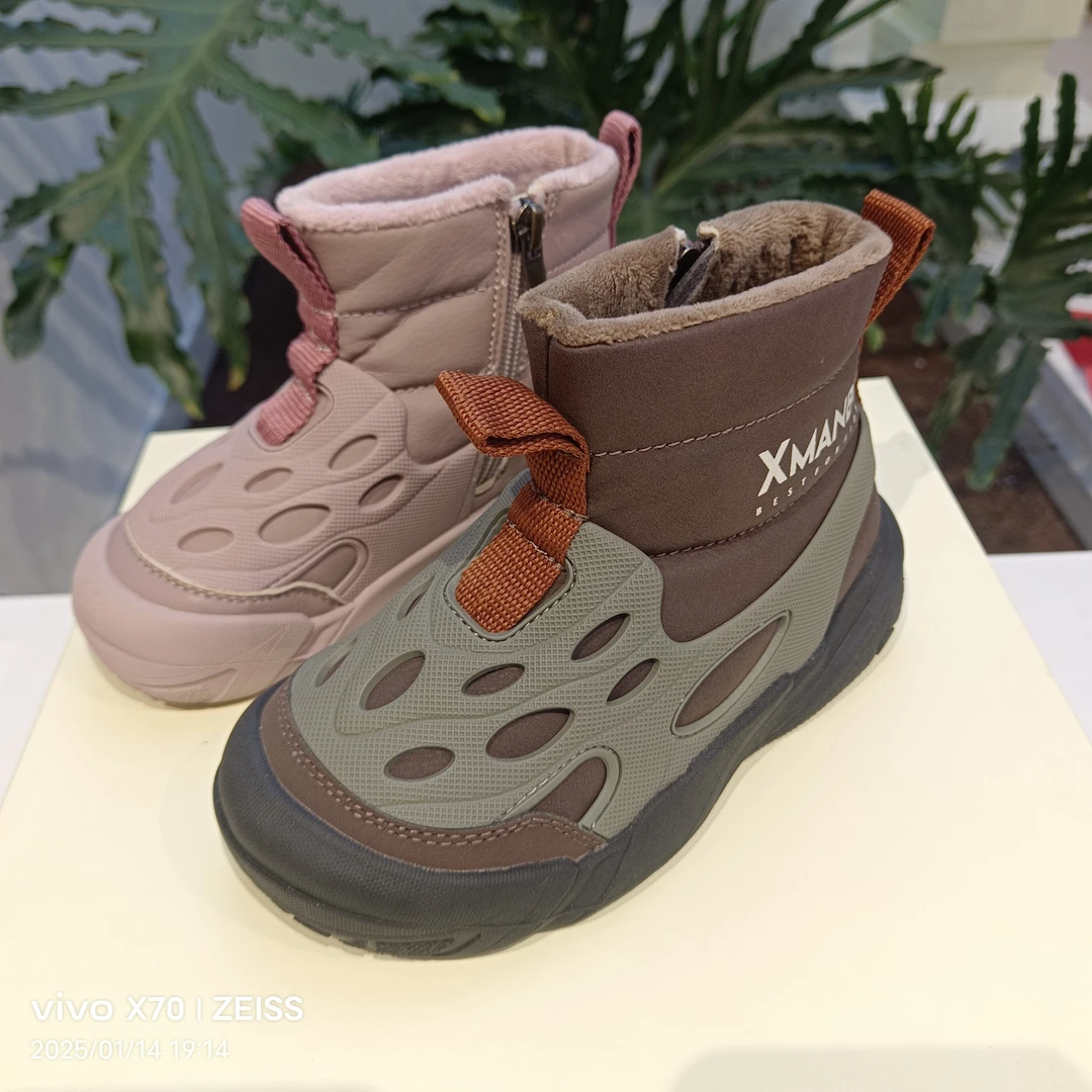 小漫步童鞋雪地棉