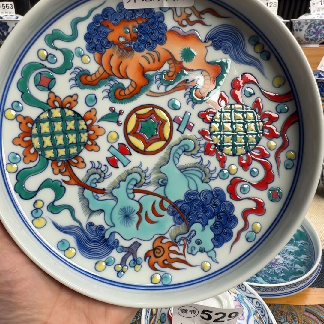 好***连微瑕景德镇盖碗杯子