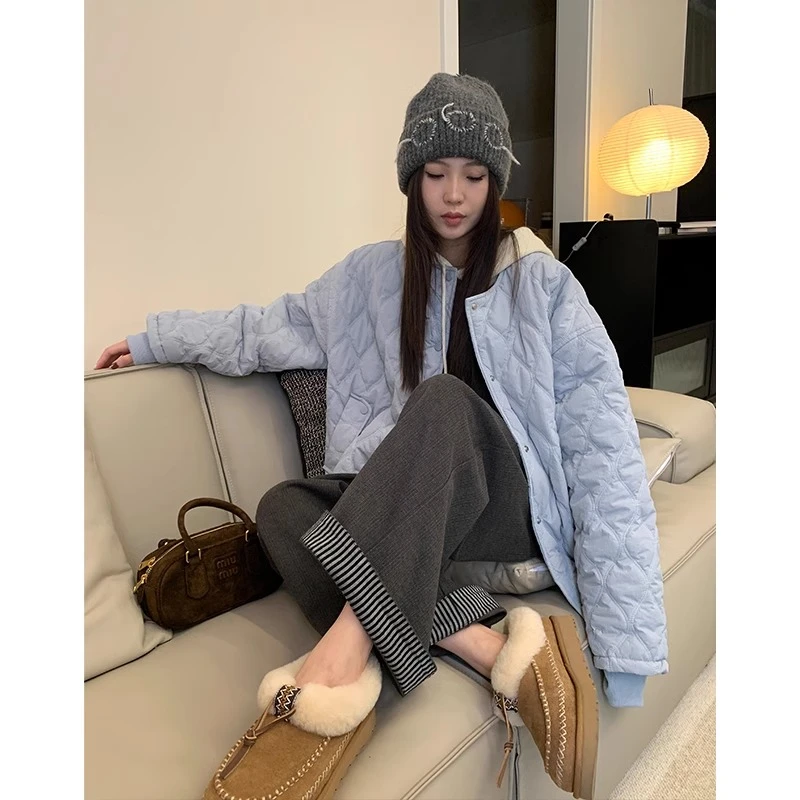 孕妇裤春夏2025年新款时尚复古百搭直筒裤外穿无托腹抽绳阔腿裤