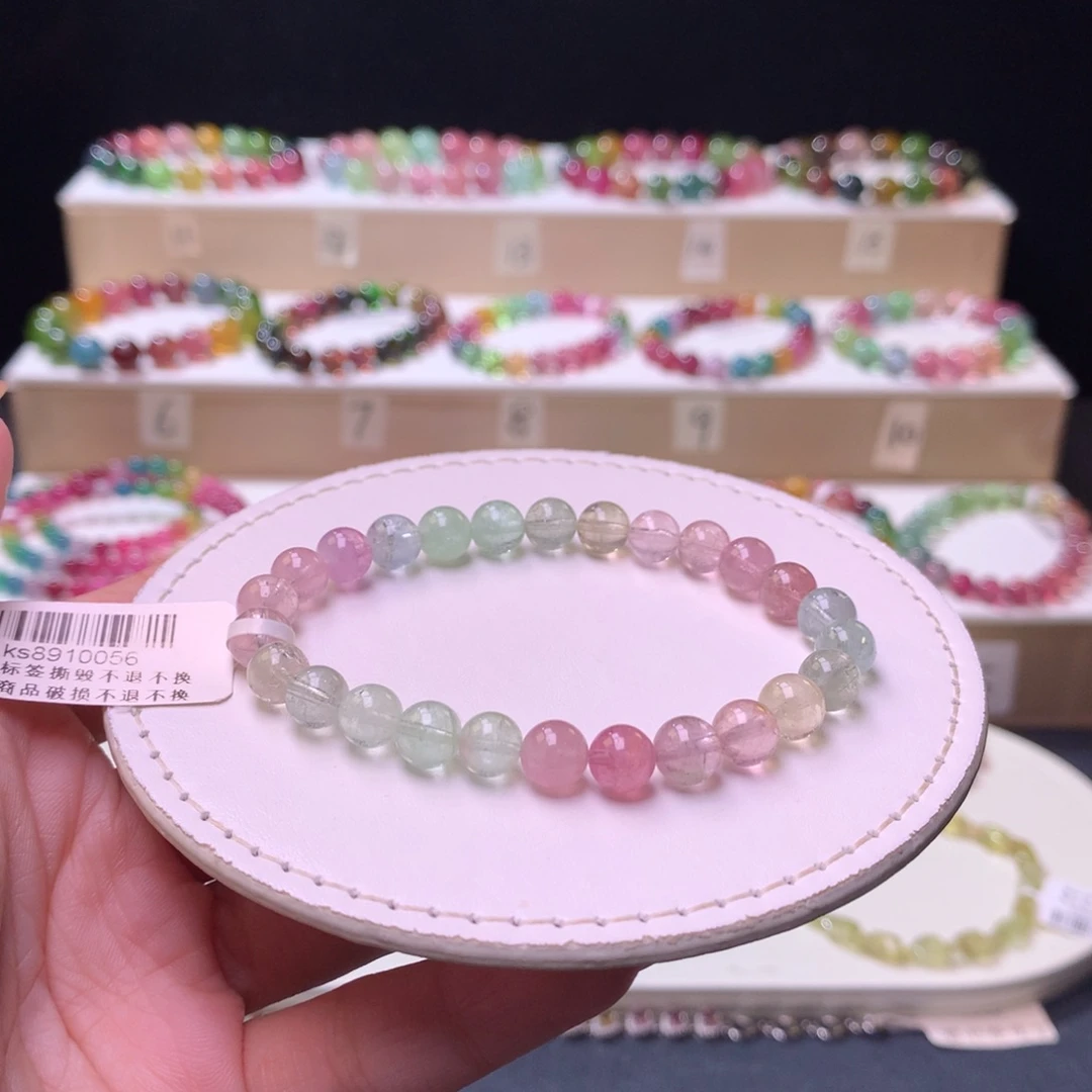 未镶嵌手链碧玺碧玺