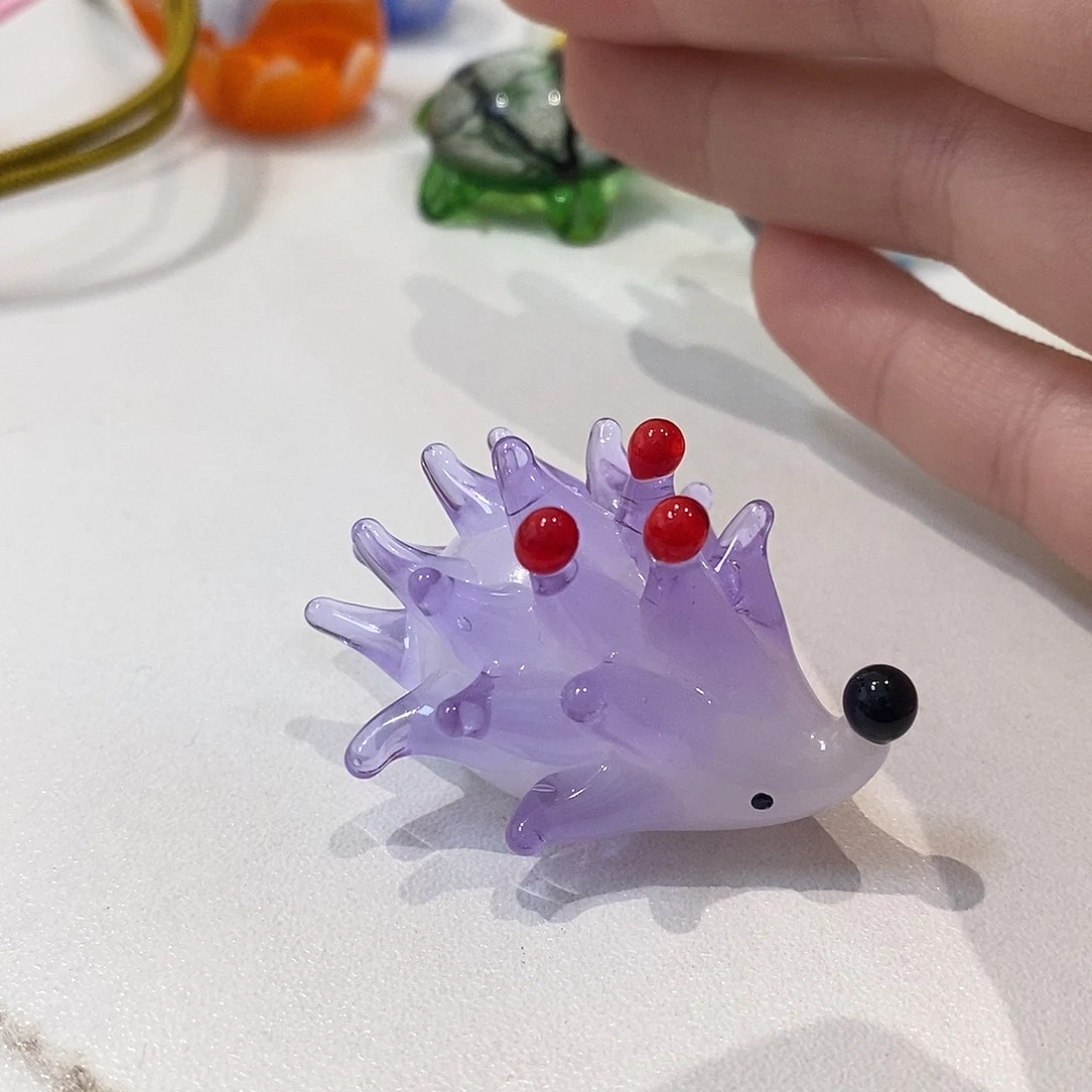 手工艺品琉璃刺猬