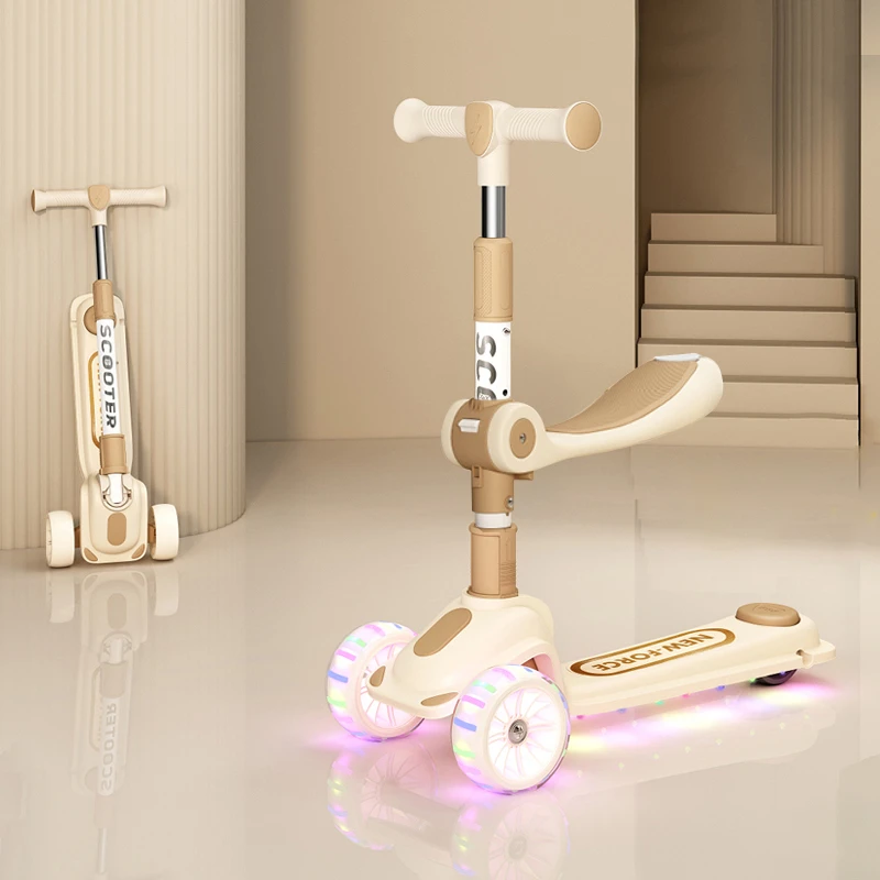 【同价双11】滑板车儿童可折叠1-3-男女孩1-3岁幼儿宝宝踏板车