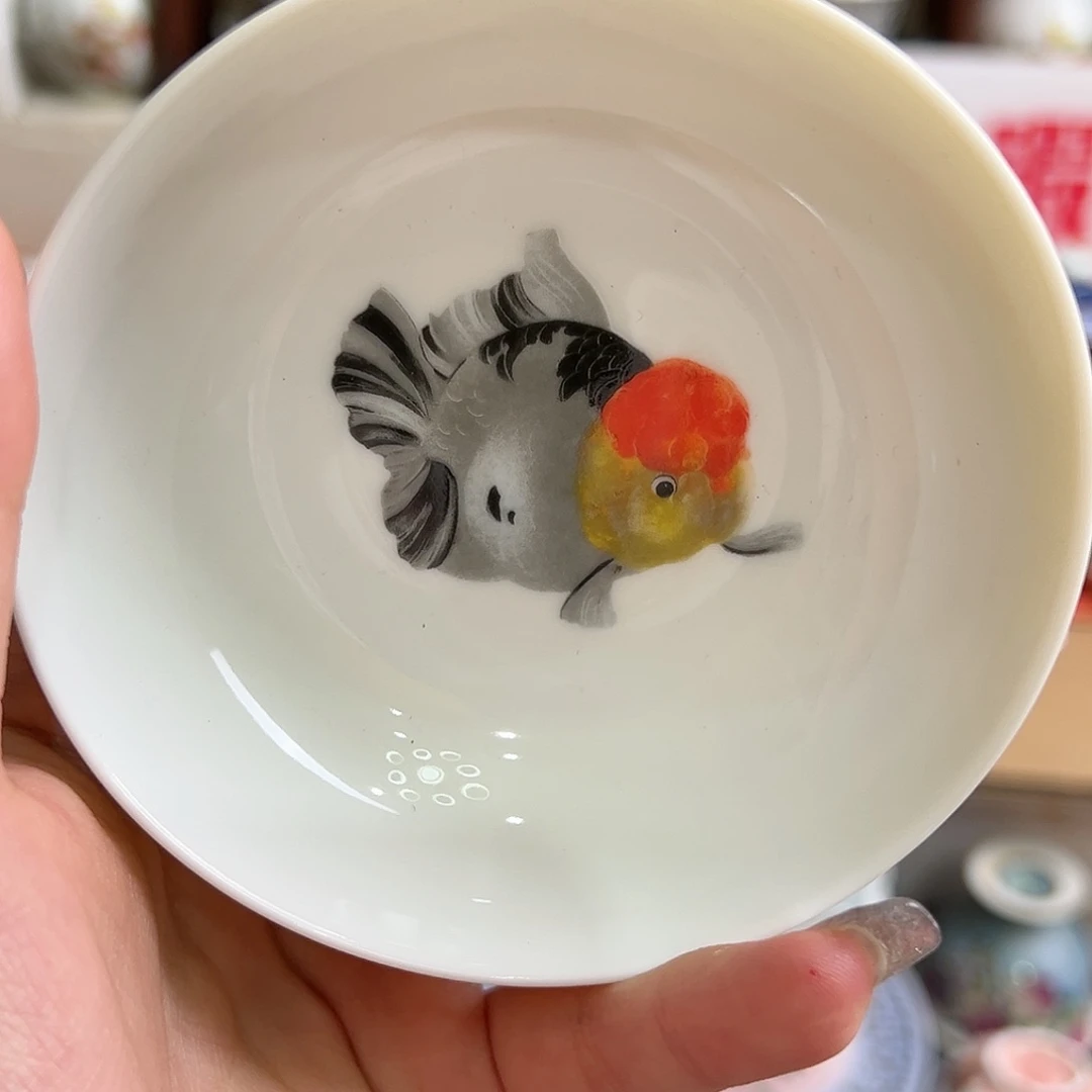 微瑕微瑕景德镇陶瓷黄