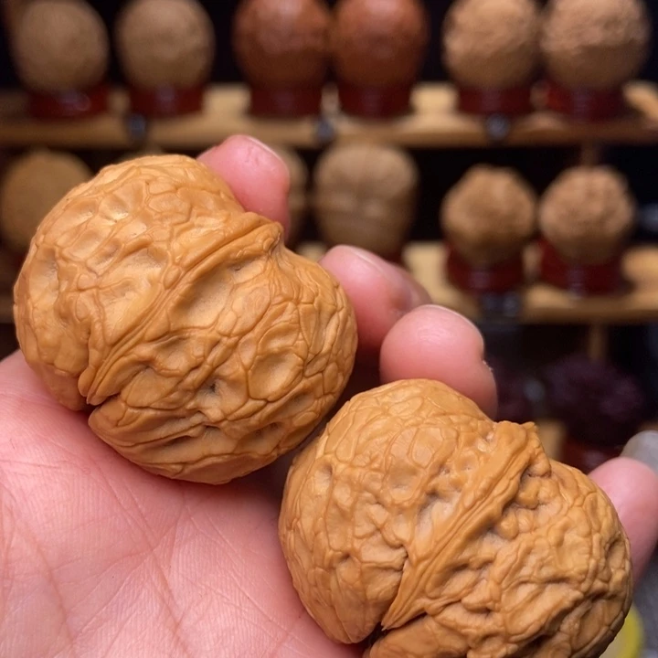 文玩核桃吊坠图纹元宝40