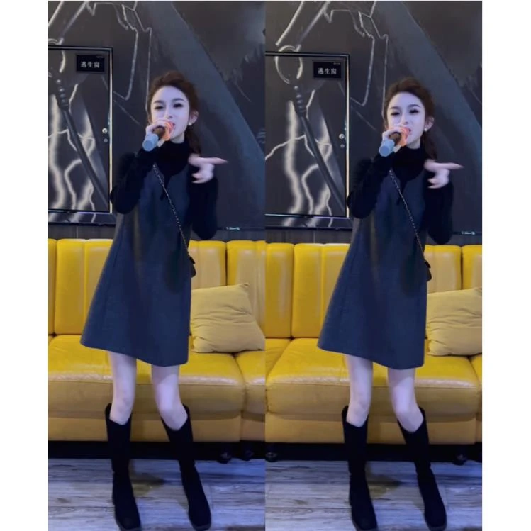 秋冬轻奢复古时尚保暖高级感（裙子套装）
