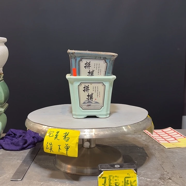 钓***鱼陶瓷花哦花盆花盆