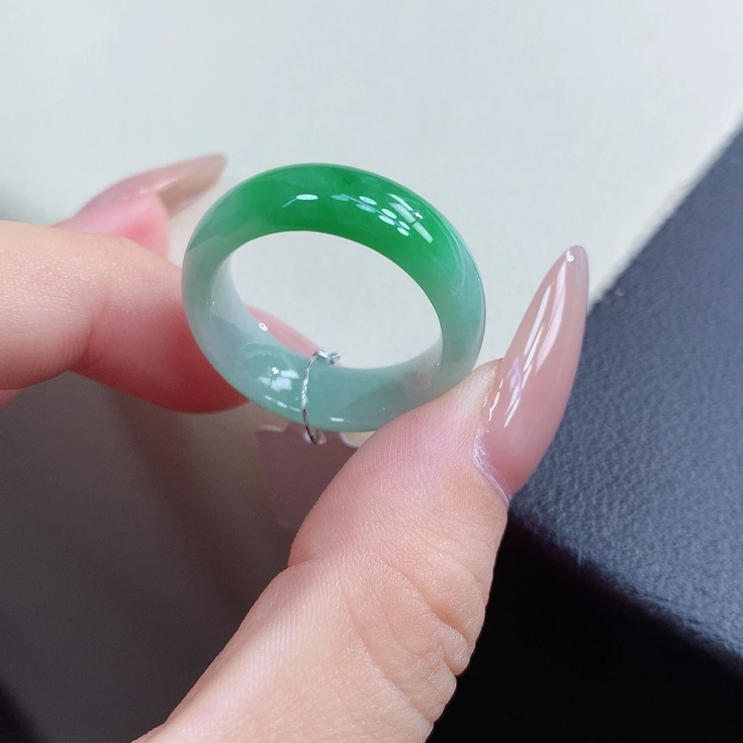 翡翠未镶嵌戒圈20号