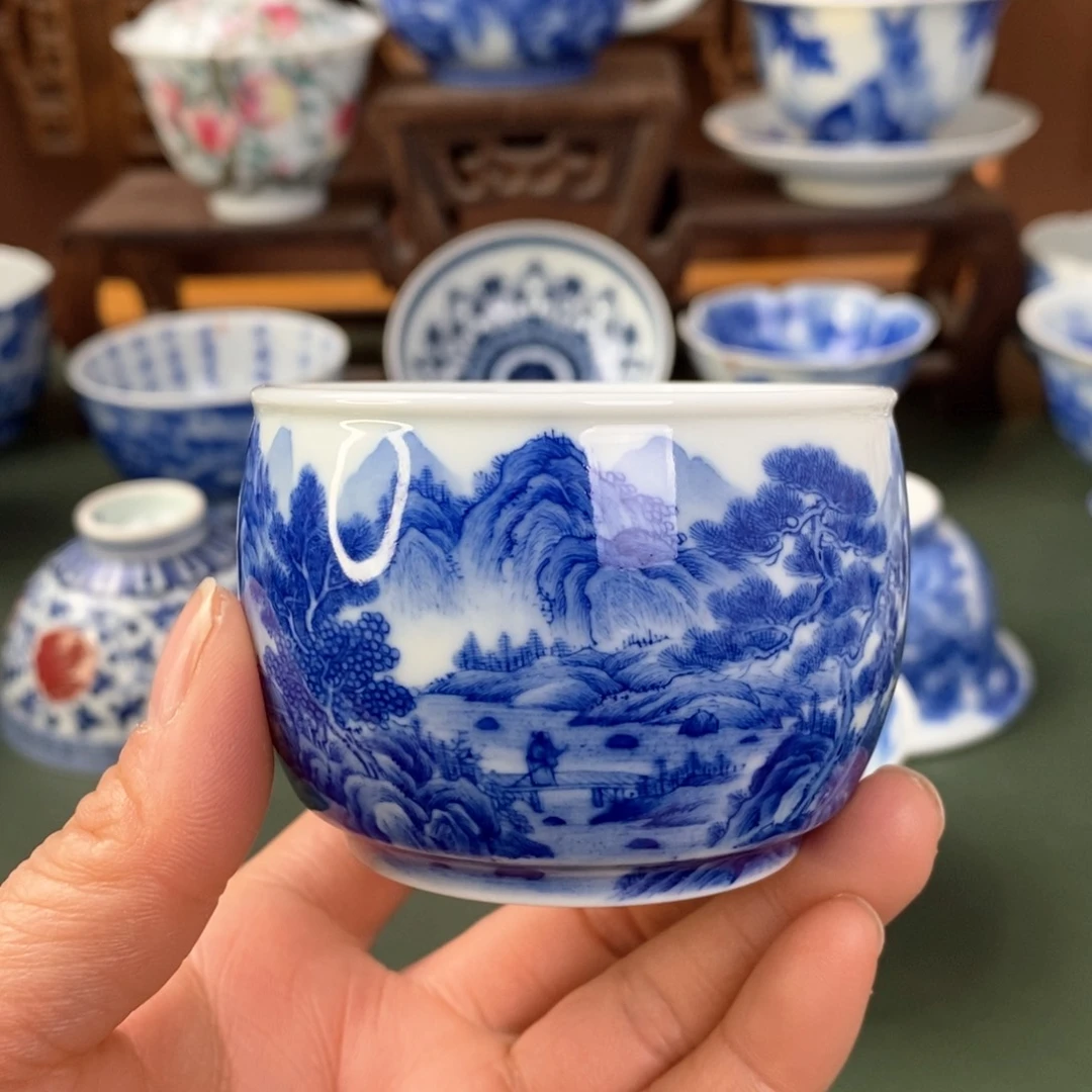 杯景德镇陶瓷手工手绘