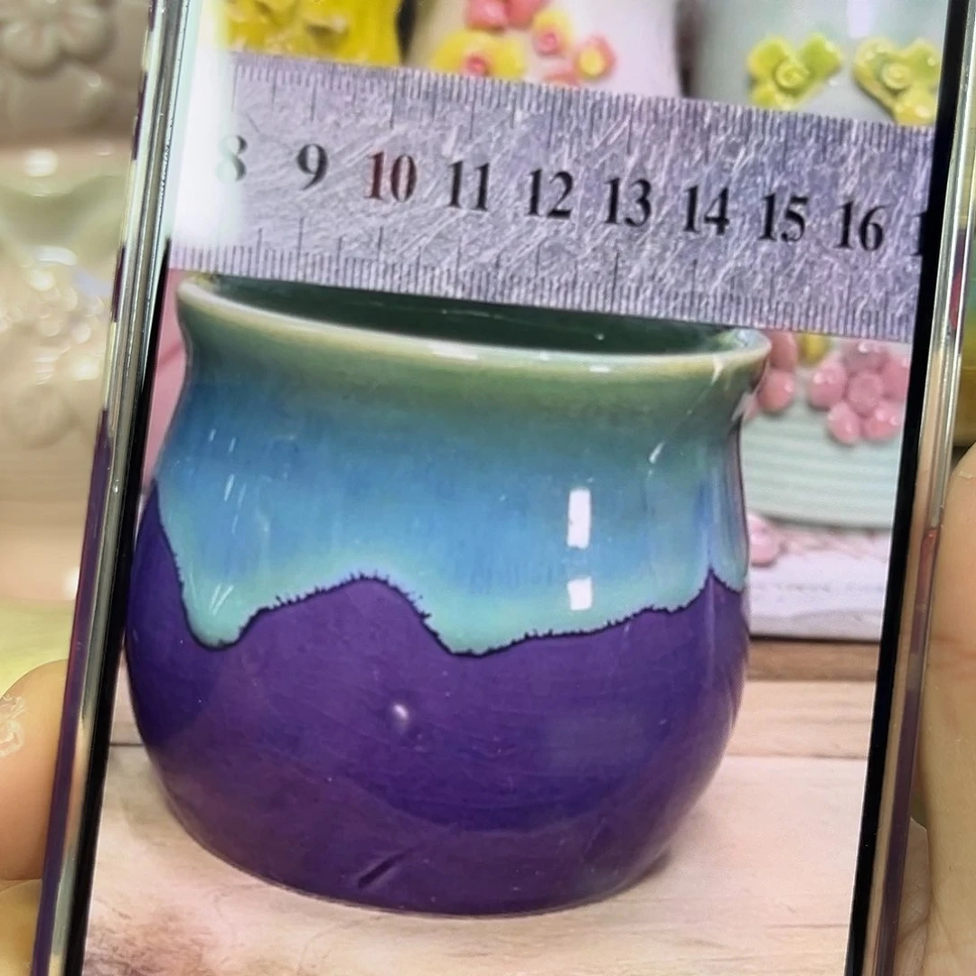 陶瓷陶瓷花盆特价上新6个