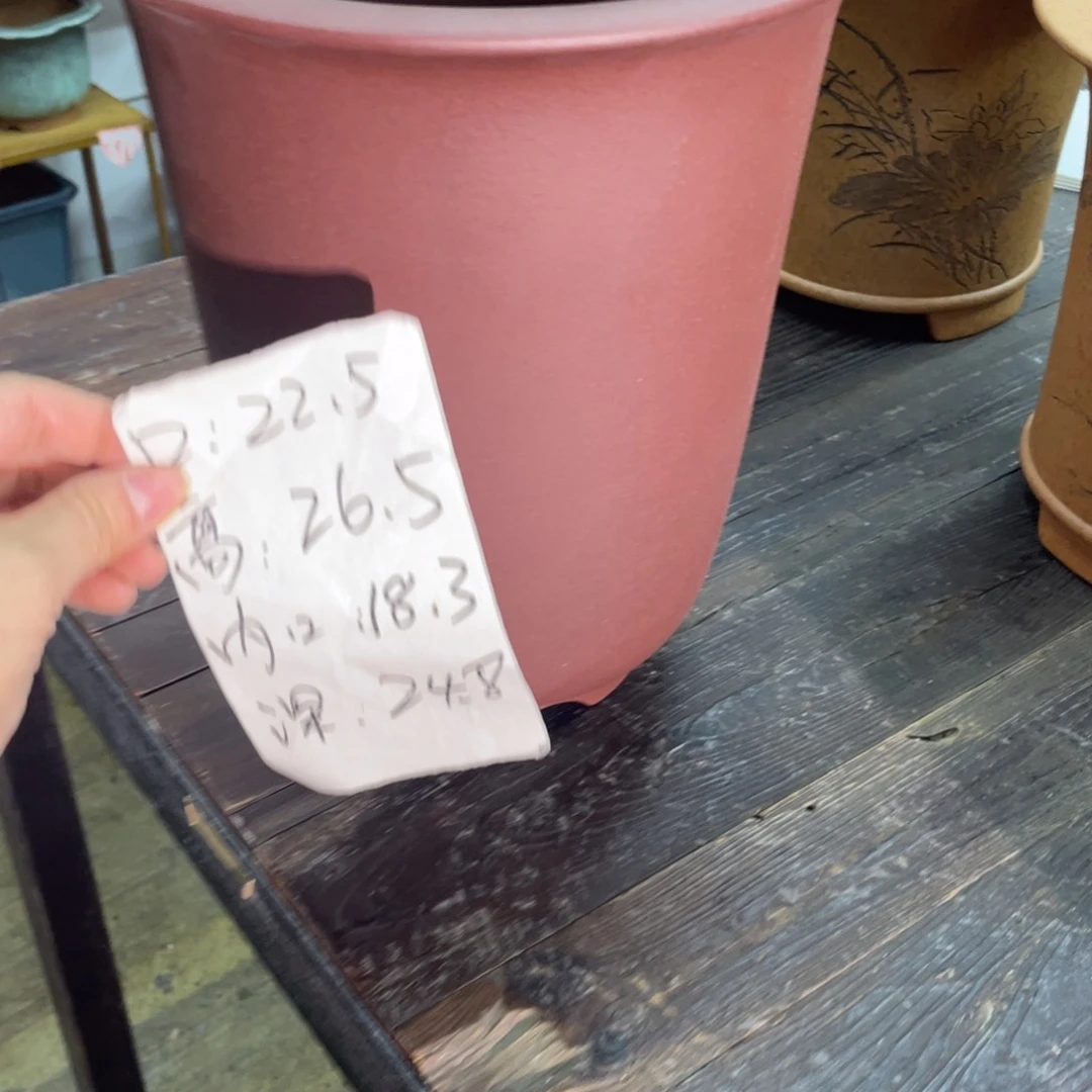 紫砂花盆【*】花盆2个