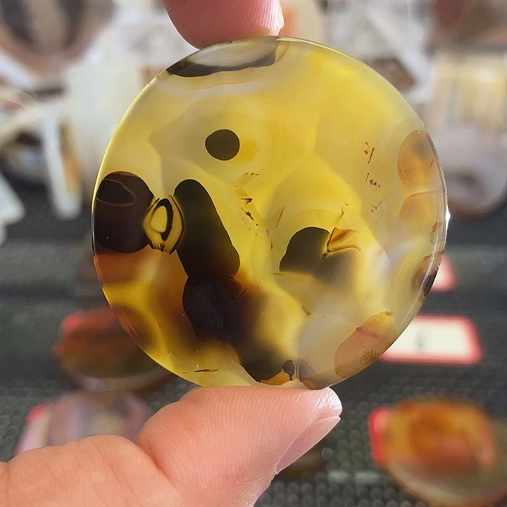 玛瑙/玉髓合金颈饰