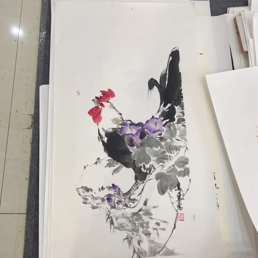 国画LD国画单幅任发