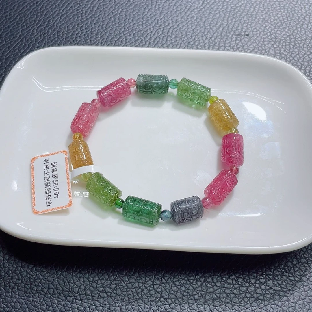 未镶嵌手链碧玺碧玺手链