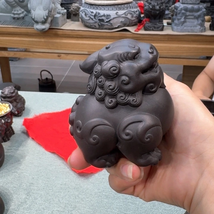 西安石晋錾石雕手工雕刻摆件