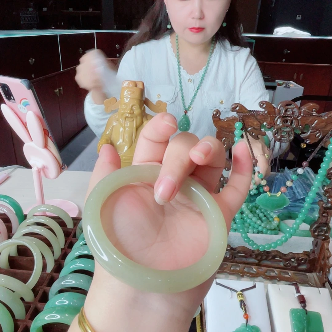 清***宁颈饰未镶嵌密玉（石英质玉）59