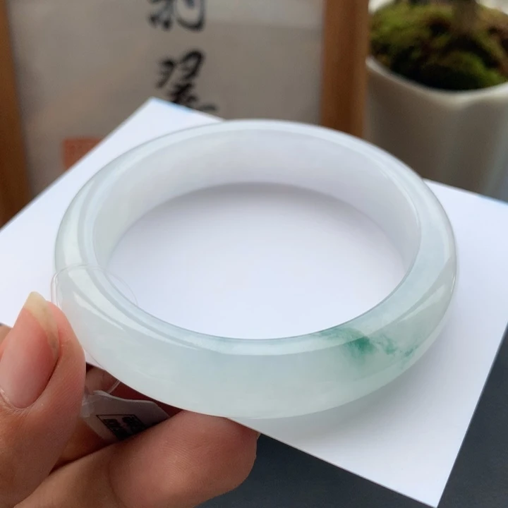 翡翠手镯未镶嵌翡翠手镯52+