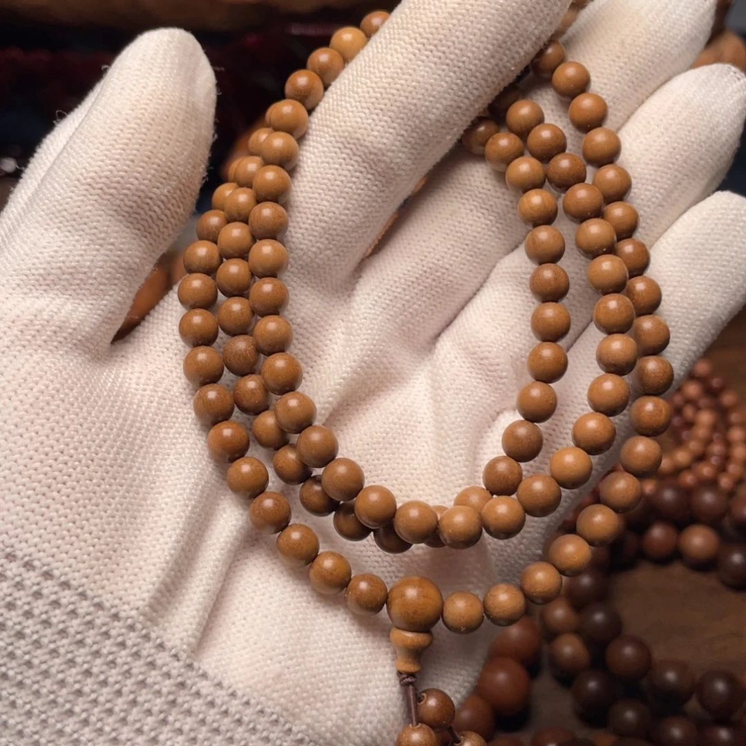 檀香木手串/手链老山檀06顺纹多圈