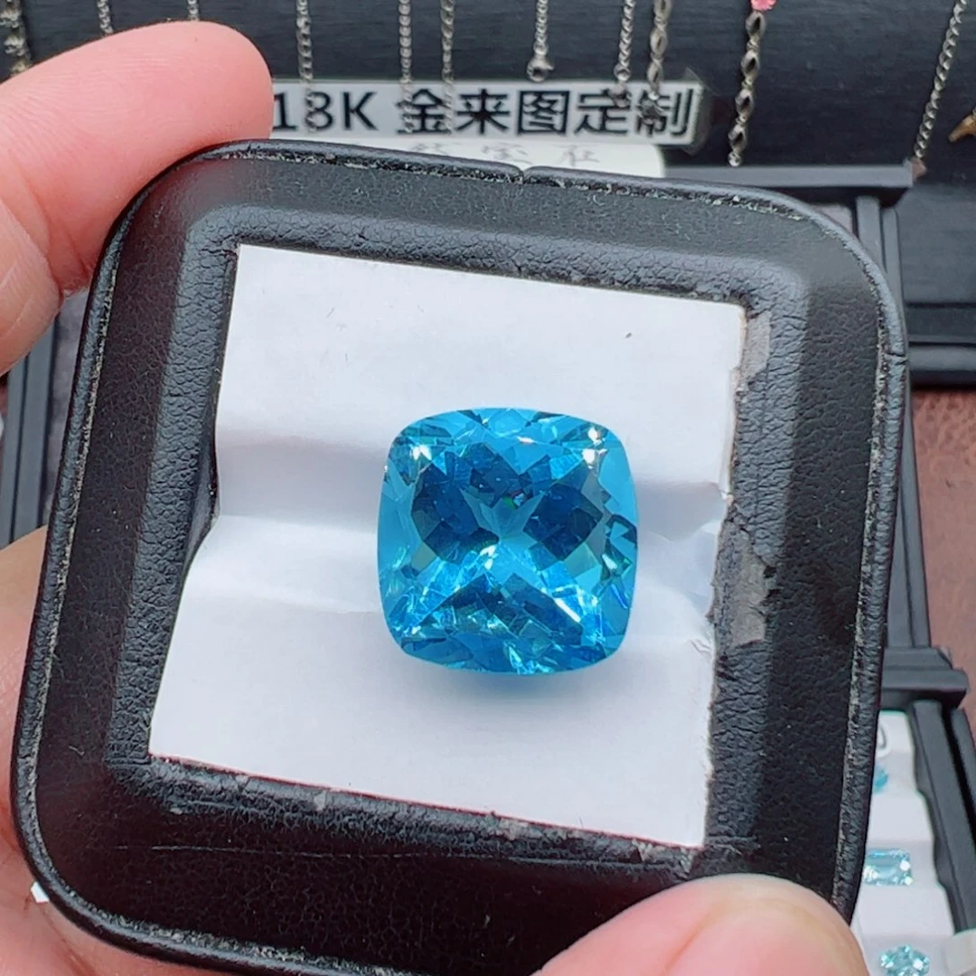托帕石裸石19.66克拉