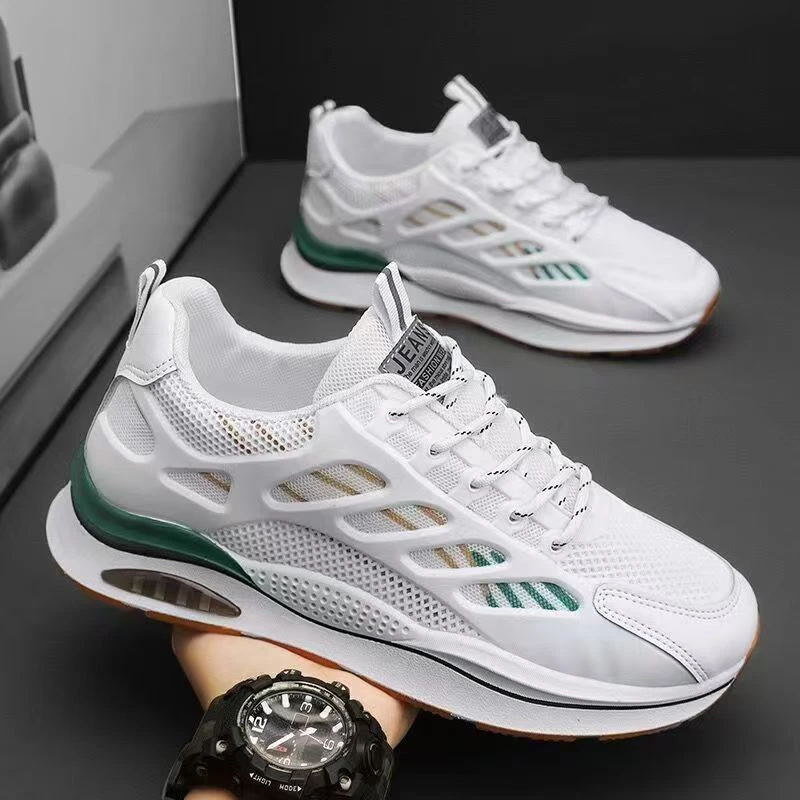 新款欧伦啄木鸟EUROTUCANO男鞋耐磨减震跑步鞋男士舒适透气网面鞋