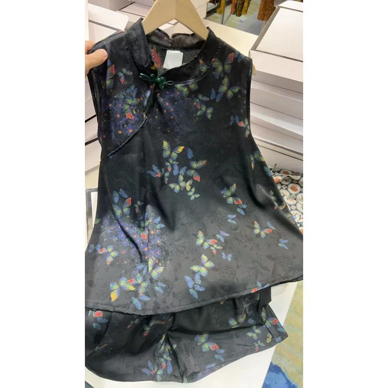 步步生花--中式国风气质试百搭小众设计时尚休闲夏季轻奢显瘦套装