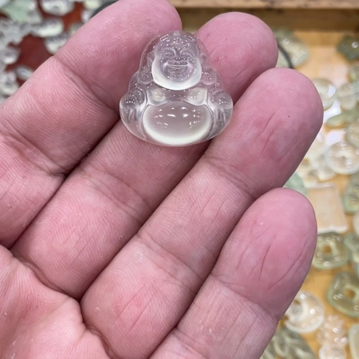 蛇纹石玉合金颈饰