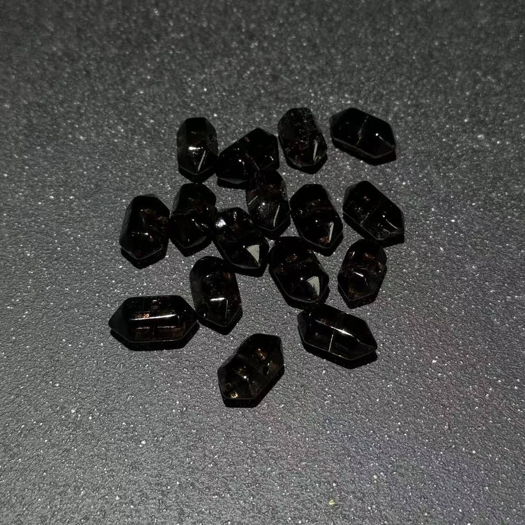 【云橙珠宝】冰种黑曜石双尖DS091702-多样性发其一