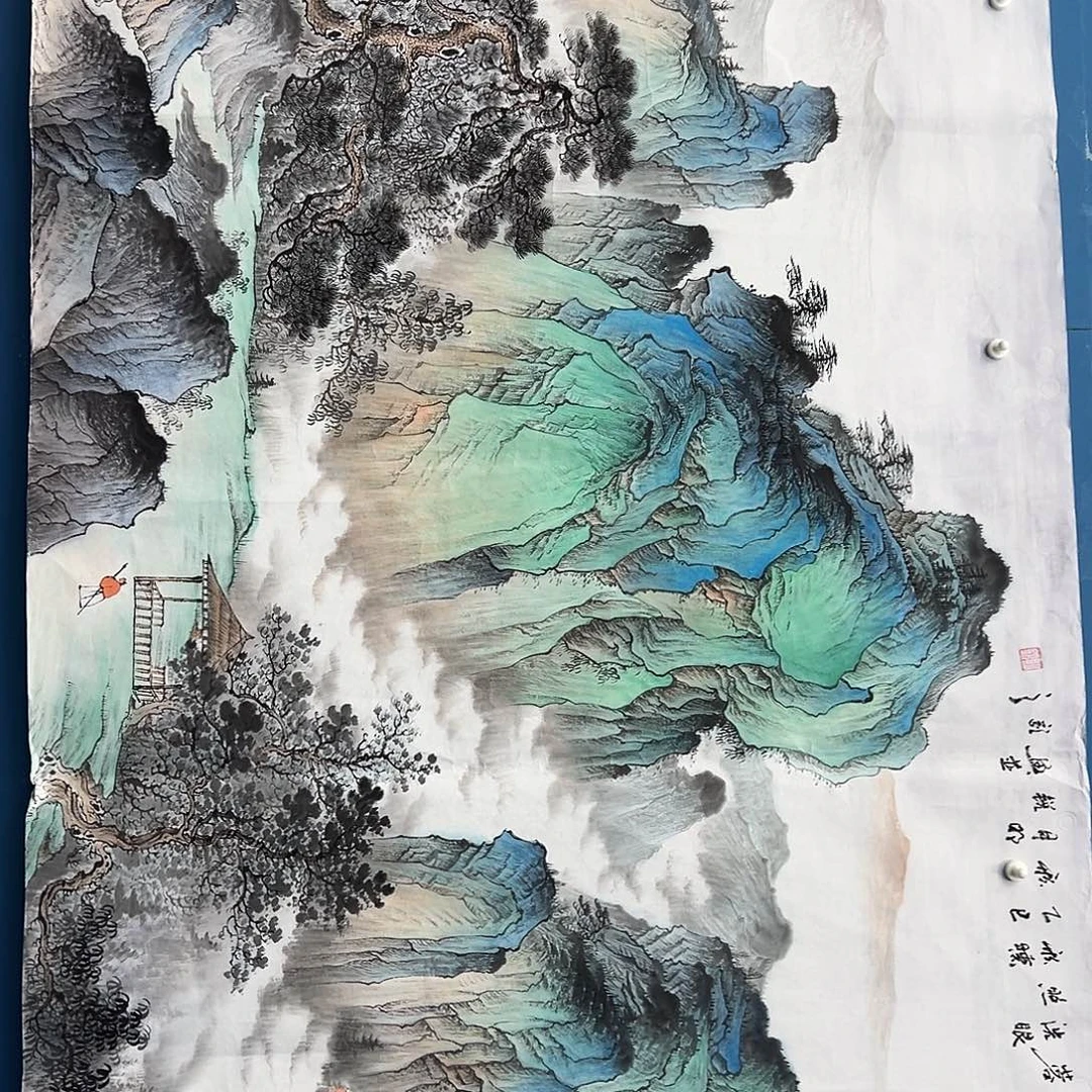 国画国画纯手绘作品欣赏