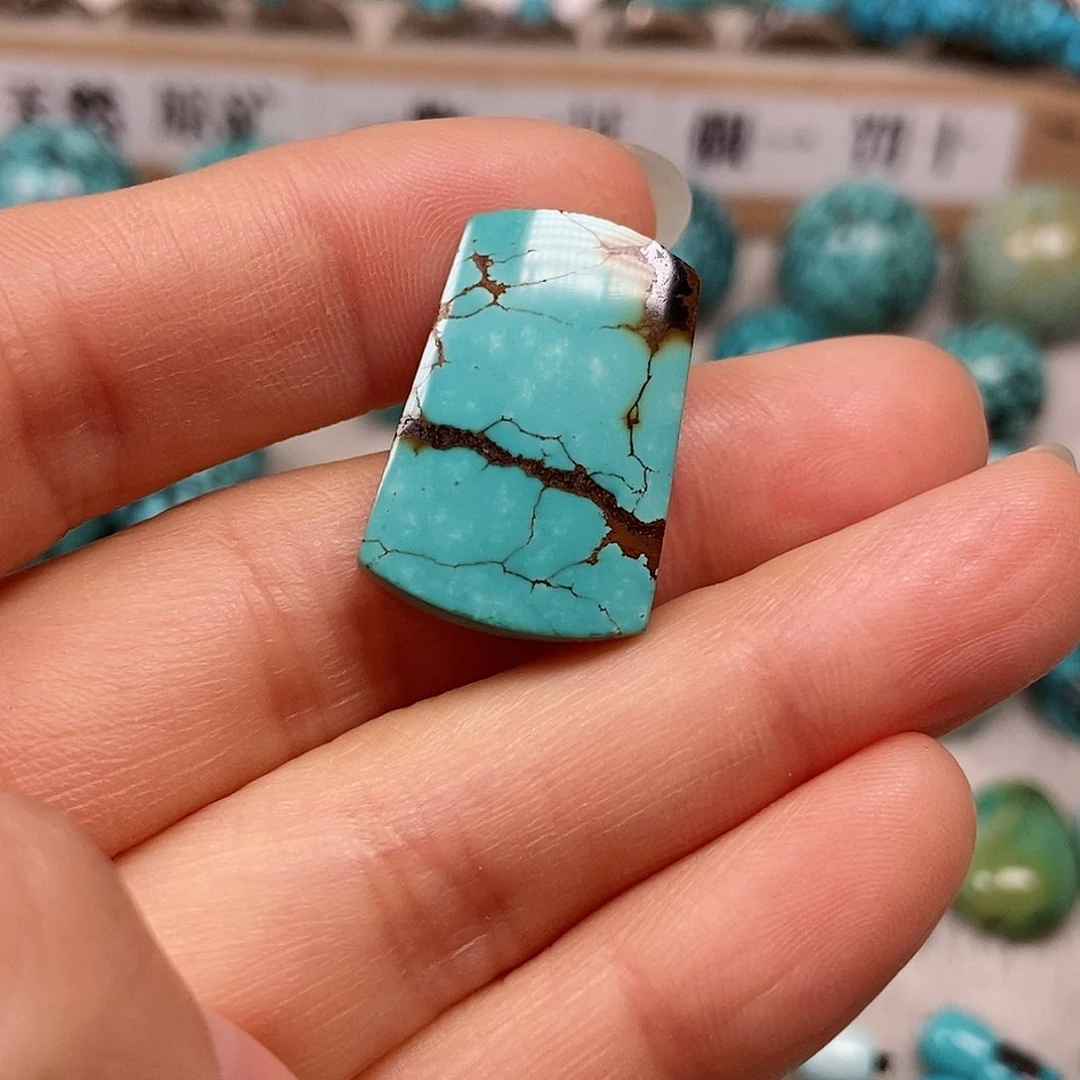 未镶嵌绿松石珠宝半成品